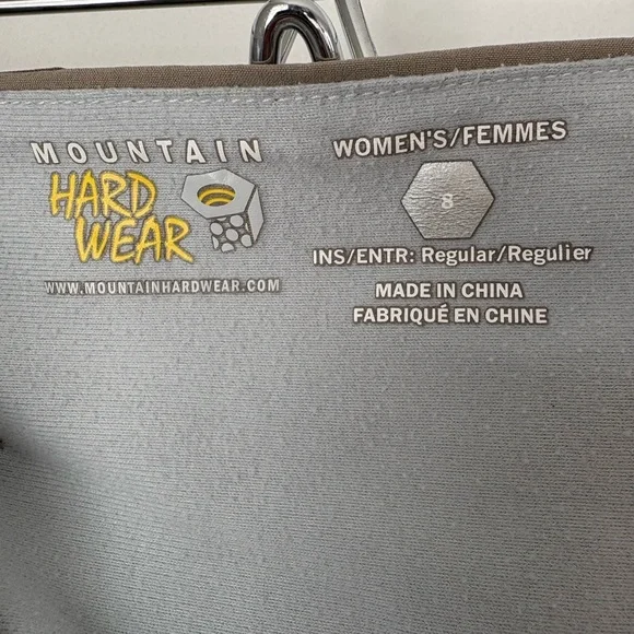 Mountain Hardwear Women’s 8 Hiking Pants in Taupe - Picture 2 of 5